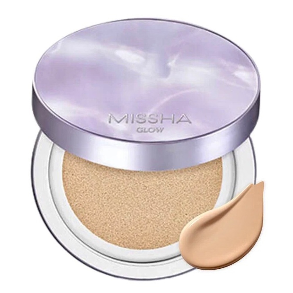 BNIB MISSHA Kbeauty Glow Layering Fit Cushion Foundation - Vanilla
